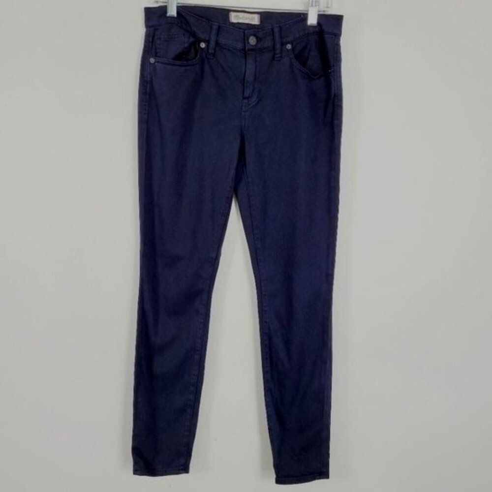 Madewell Black Onyx High Rise‎ Skinny Skinny Jeans size 29